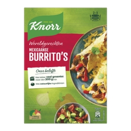 Knorr | Wereldgerechten | Mexicaanse Burritos | 6 x 228 gram