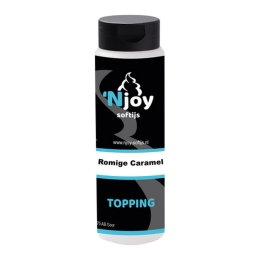 Njoy | Topping Romige Caramel | 6 x 500 ml