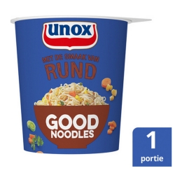 Unox | Good Noodles | Rund | 8 x 65 gram