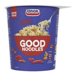 Unox | Good Noodles | Chili | 8 x 65 gram