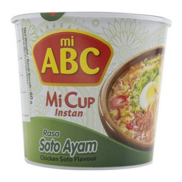 ABC | Soto Chicken Noodles Cup | 24 x 60 gram