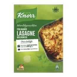 Knorr | Wereldgerechten | Lasagne Bolognese | 10 x 192 gram