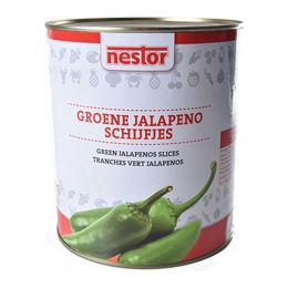 Nester | Groene Jalapeno Schijfjes | 3 liter