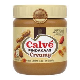 Calve | Pindakaas | Creamy | 12 x 350 gram