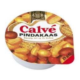 Calve | Pindakaas | Cups | 50 x 15 gram