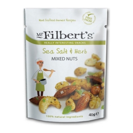 Mr Filberts | Mixed Nuts Sea Salt & Herb | 20 x 40 gram