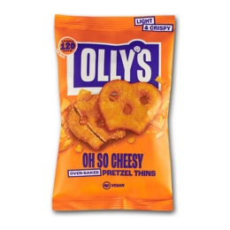 Olly&#39;s Pretzels | Oh So Cheesy | 7 x 140 gram