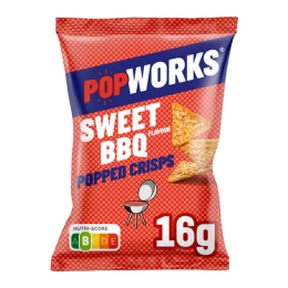 Popworks | Sweet Bbq | 12 x 16 gram