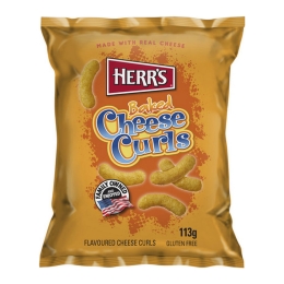 Herr&#39;s | Cheese Curls | 12 x 113 gram