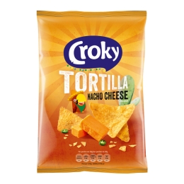 Croky | Tortilla Nacho Cheese | 20 x 40 gram