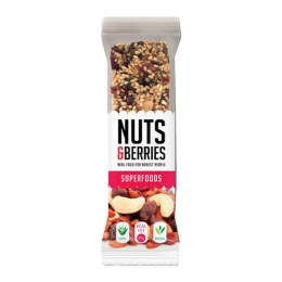 Nuts & Berries | Bar Superfoods Bio | 15 x 40 gram