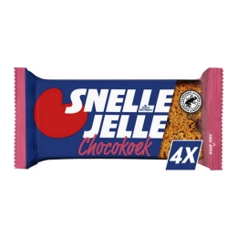 Snelle Jelle | Kruidkoek Choco | 4-Pack | 8 stuks