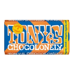 Tony&#39;s | Reep Puur Koffie Toffee | 15 x 180 gram