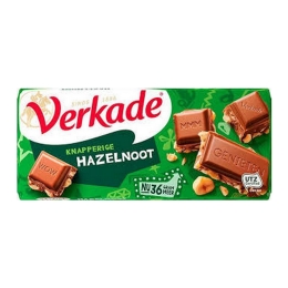 Verkade | Chocolade hazelnoot | Melk | 10 stuks