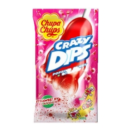 Chupa Chups | Crazy Dips | Strawberry | 24 x 14 gram