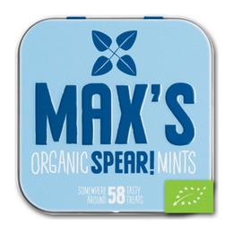 Max&#39;s Mints | Spear Blikje Bio | 8 x 35 gram