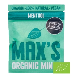 Max&#39;s Mints | Menthol Zakje Bio | 12 x 17 gram