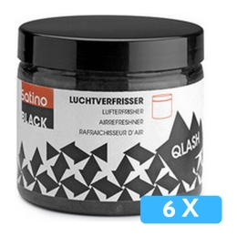 BlackSatino | Qlash luchtverfrisser 225 ml 6 stuks