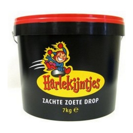 Harlekijntjes | Zachte Zoete Drop | 7 kg