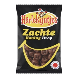 Harlekijntjes | Zachte Honingdrop | 12 x 300 gram