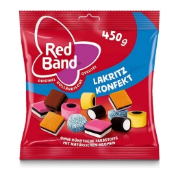 Red Band | Lakritz Konfekt | 12 x 450 gram