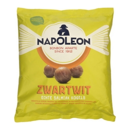 Napoleon | Zwartwit | Salmiak Kogels | Zak 5 kg