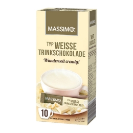 Massimo | Witte Drinkchocolade | 16 x 250 gram