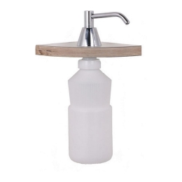 Mediclinics | Inbouw zeepdispenser | 950ml | Chroom