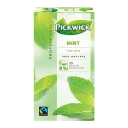 Pickwick | Professional | Munt | Fairtrade | 75 x 1.5 gram