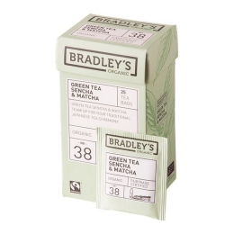 Bradley's | Organic | Green Sencha & Matcha n.38 | 100 x 2 gram