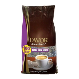 Favor | Extra Dark Roast Pads | Megazak | 8 x 100 stuks