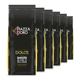 Piazza d' Oro | Dolce koffiebonen | Doos 6 x 1 kg