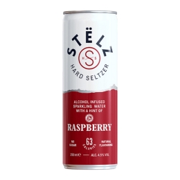 Stelz | Hard Seltzer Raspberry Blik | 12 x 25 cl