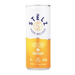 Stelz | Hard Seltzer Mango Blik | 12 x 25 cl