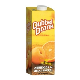 Dubbeldrank | Sinaasappel Abrikoos | 8 x 1 liter