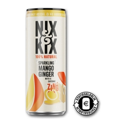 Nix & Kix | Mango Ginger | Blik | 24 x 250 ml