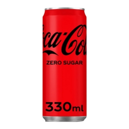 Coca Cola | Zero | Sleek Blik | 24 x 33 cl