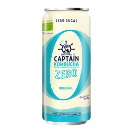 The Gutsy Captain | Kombucha Zero Original | Bio | 12 x 250 ml