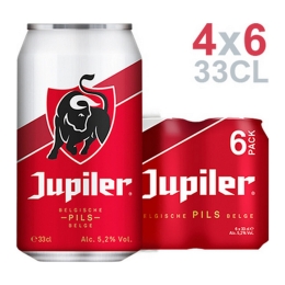 Jupiler bier | Blik 24 x 33 cl