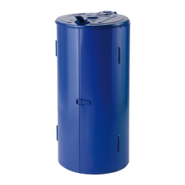 Afvalzakhouder 120ltr met deur blauw