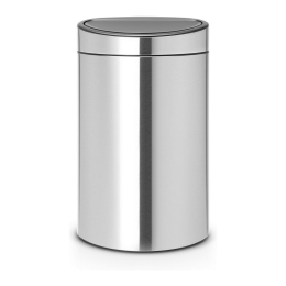 Brabantia Touch Bin New Recycle 23/10 liter mat/rvs