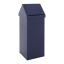 Afvalbak 110ltr Carro -Swing tuimeldeksel Blauw